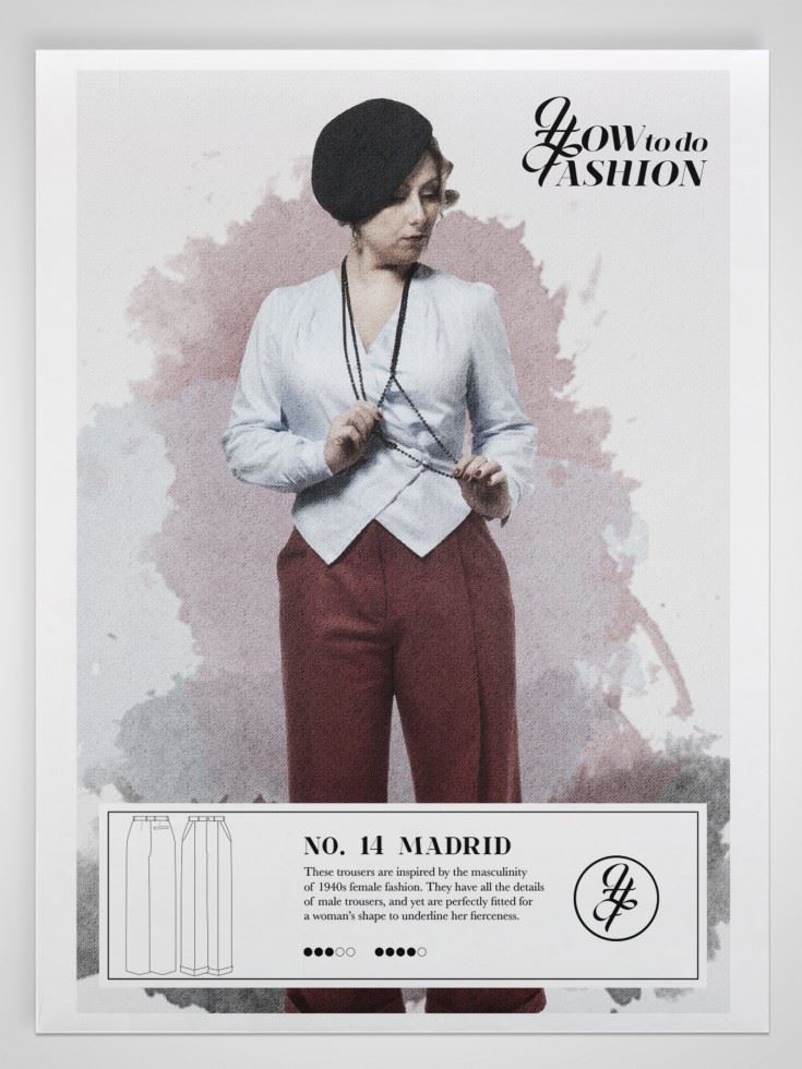 How To Do Fashion Sewing Pattern Madrid Trousers