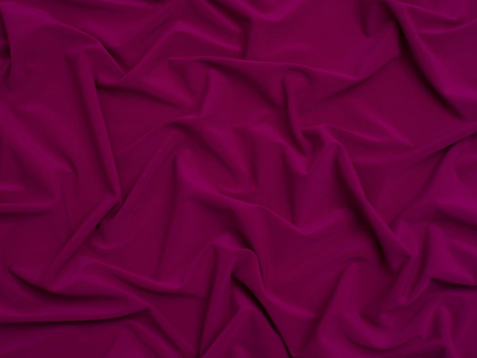 Minerva Core Range Ritual ITY Silky Stretch Knit Fabric Fuchsia Pink
 