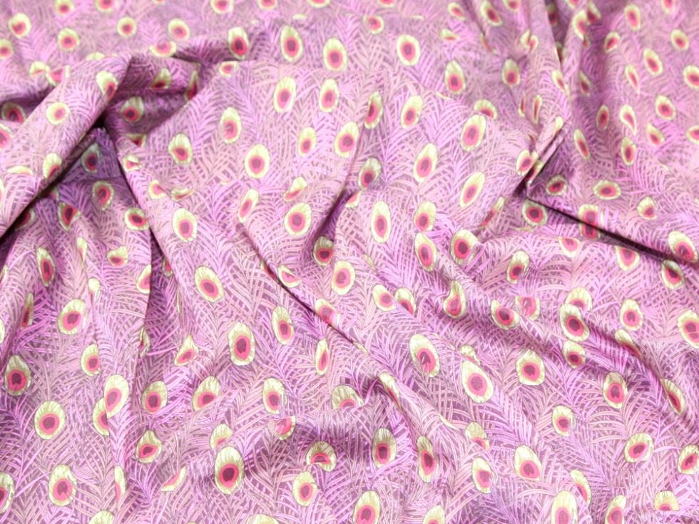 Pink Cotton Lawn Fabric