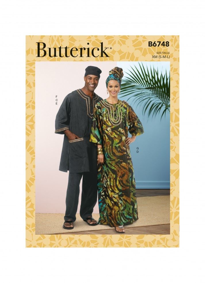 Minerva Sewing Pattern 6748 Butterick Butterick-6748-Xm