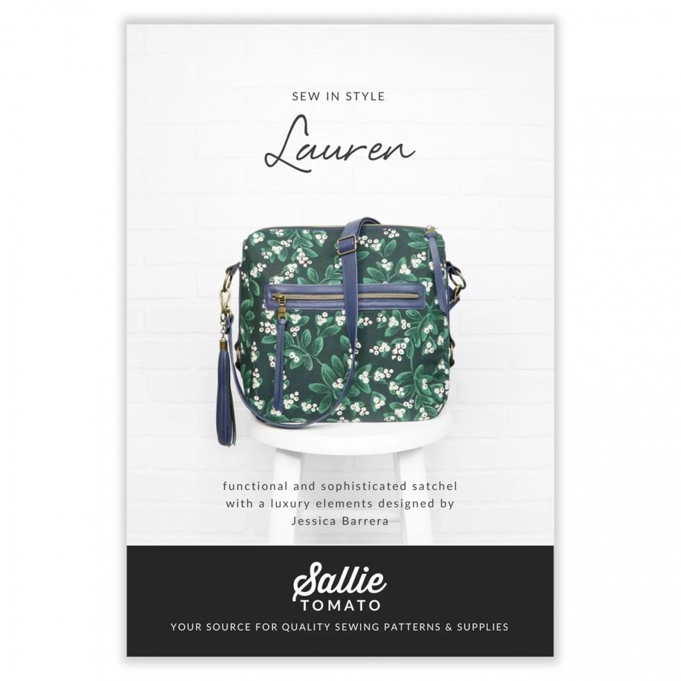 Sallie Tomato Sewing Pattern Lauren Satchel