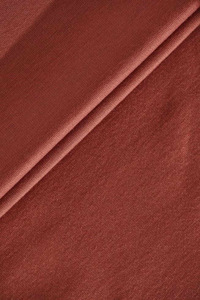 Meet Milk Cider Tencel Lyocell Ponte Roma Double Stretch Knit Fabric