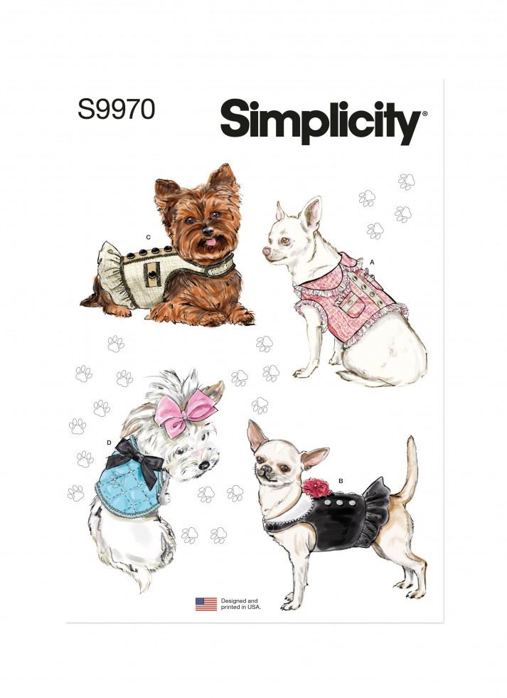 Simplicity Paper Sewing Pattern 9970
 