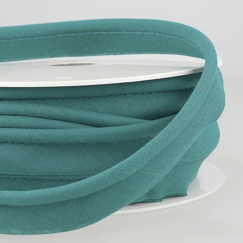 Stephanoise Flanged Piping Cord Teal
 