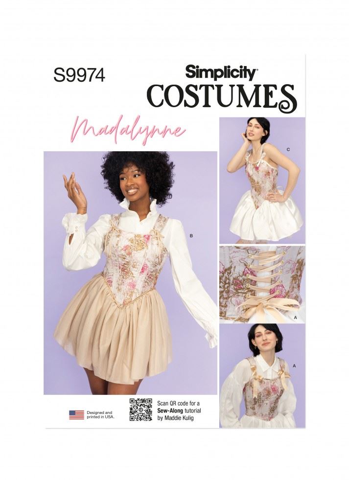 Simplicity Paper Sewing Pattern 9974
 