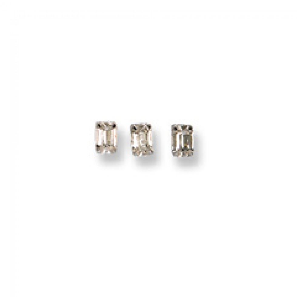 Trimits Silver Sew On Rhinestone Crystals
