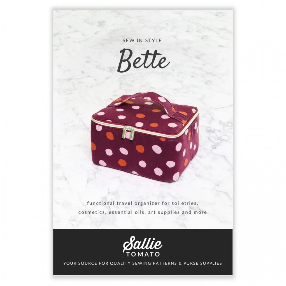 Sallie Tomato Sewing Pattern Bette Travel Organiser