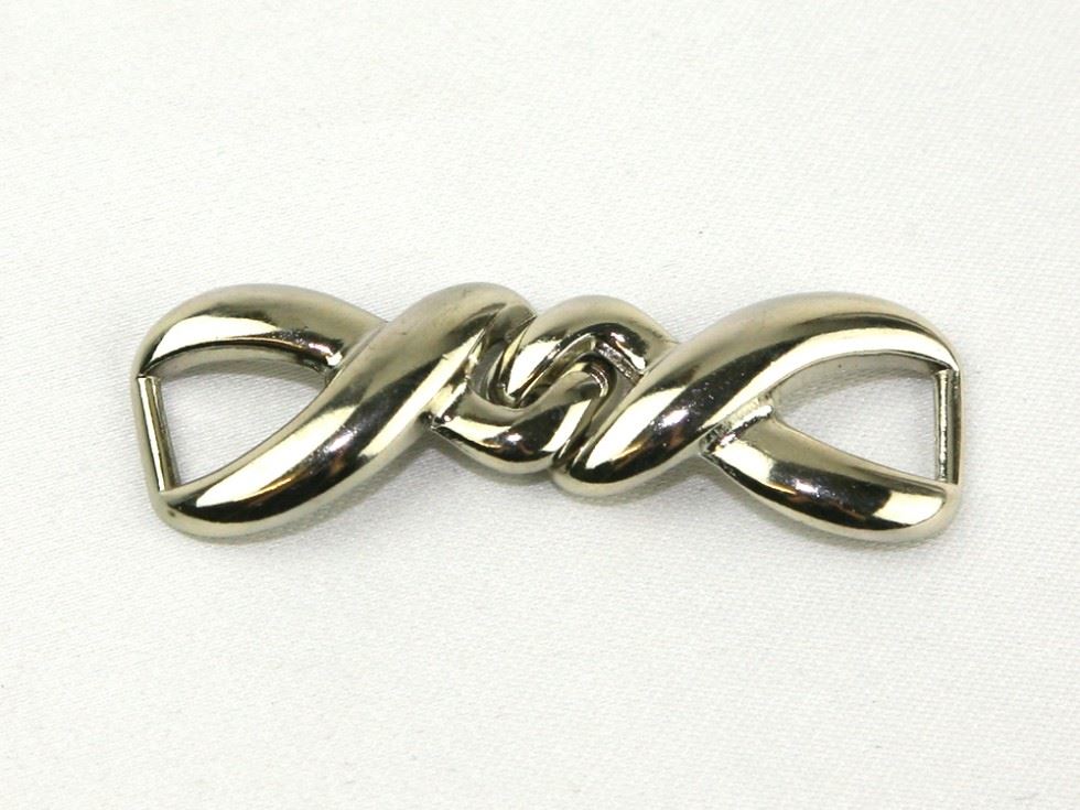 Silver Link Clasp Fastener