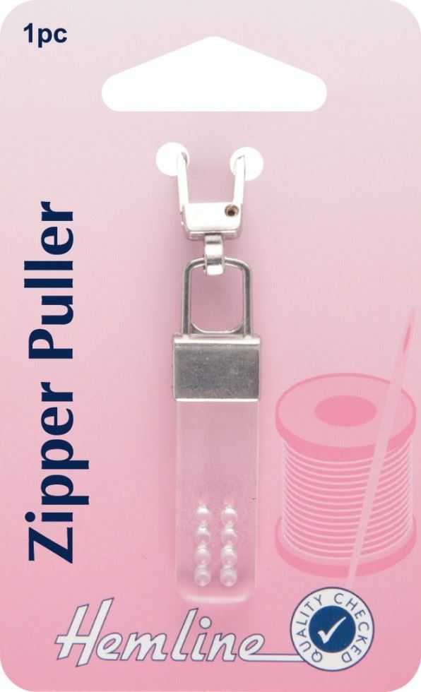 Hemline Transparent Zip Puller