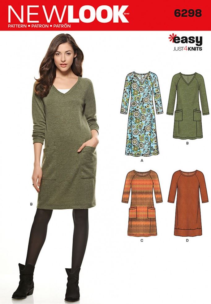 New Look Paper Sewing Pattern 6298
 