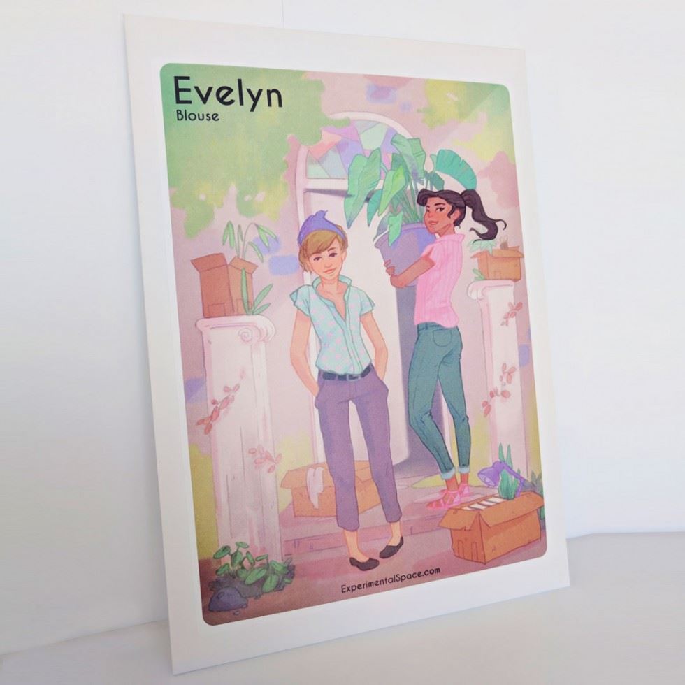 Experimental Space Sewing Pattern Evelyn Blouse