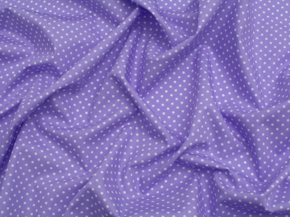Minerva Core Range Lilac 100% Cotton Poplin Fabric