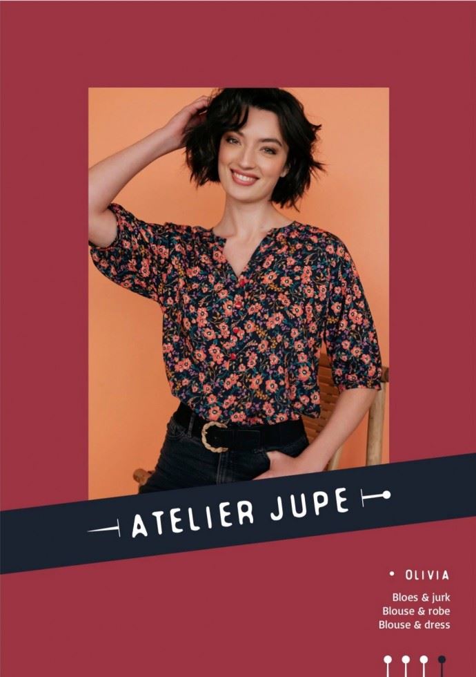 Atelier Jupe Paper Sewing Pattern Olivia Blouse & Dress