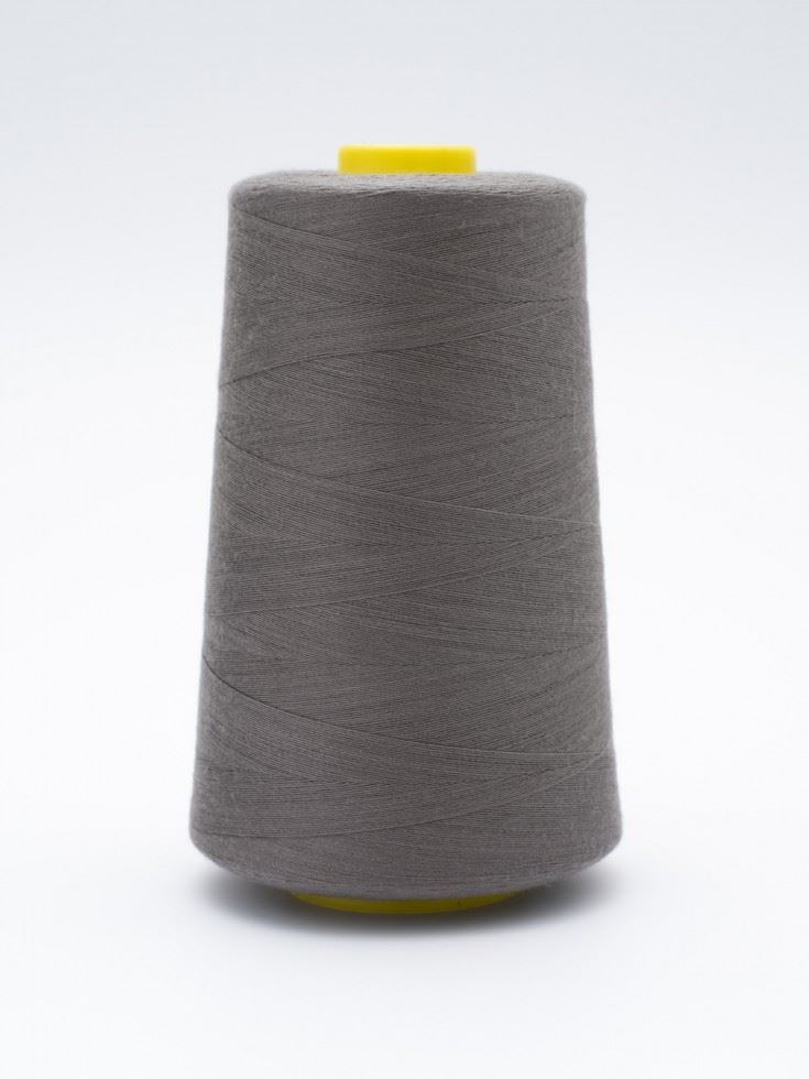 120s Sewing Thread Cone Mid Grey
