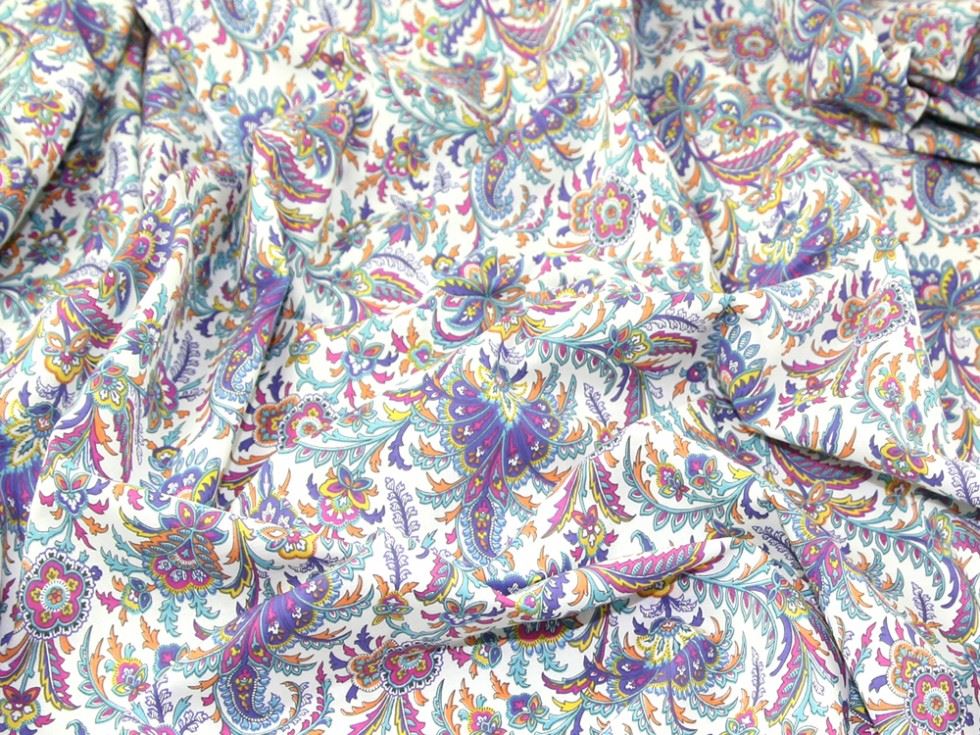 Cotton Lawn Fabric Royal Purple
 