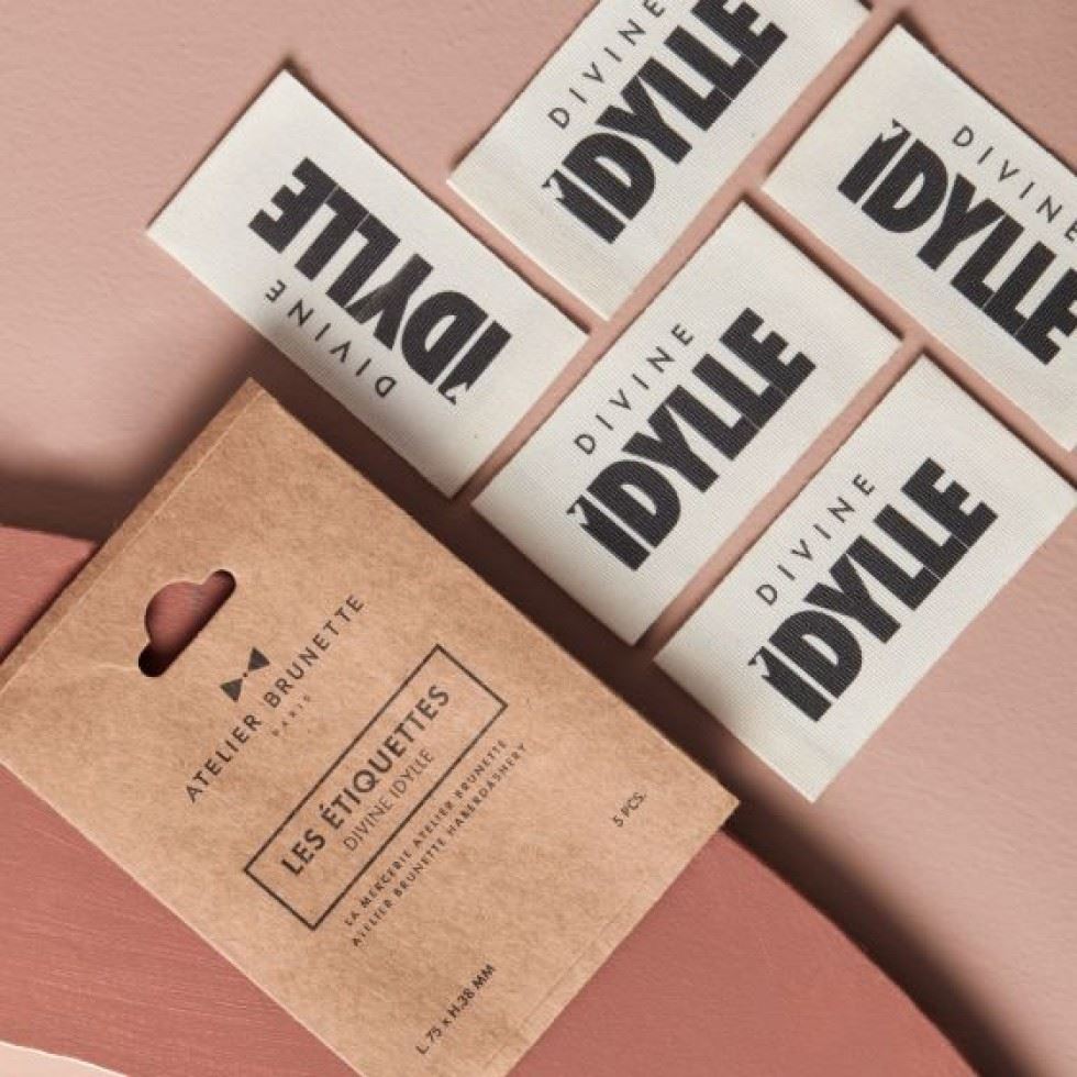 Atelier Brunette Divine Idylle Woven Labels