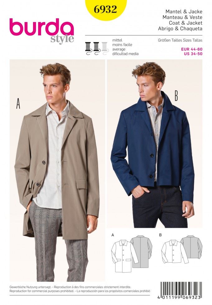 Burda Paper Sewing Pattern 6932
 