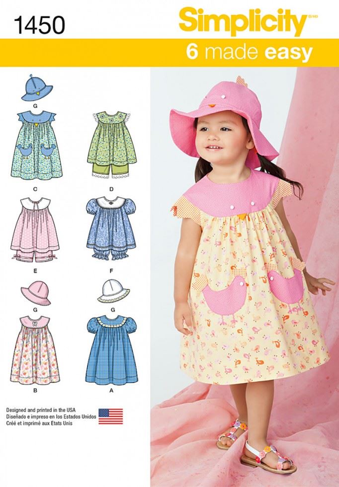 Simplicity Sewing Pattern 1450
