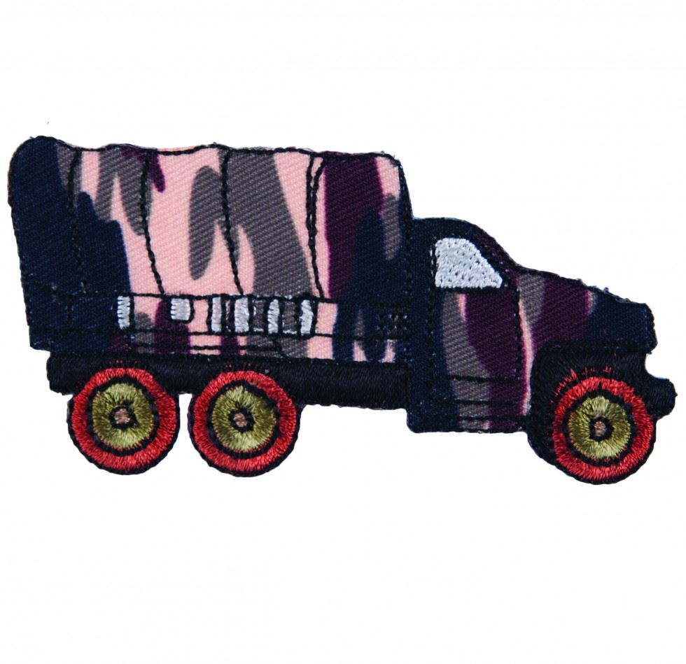 Craft Factory Patch Motif Army Truck