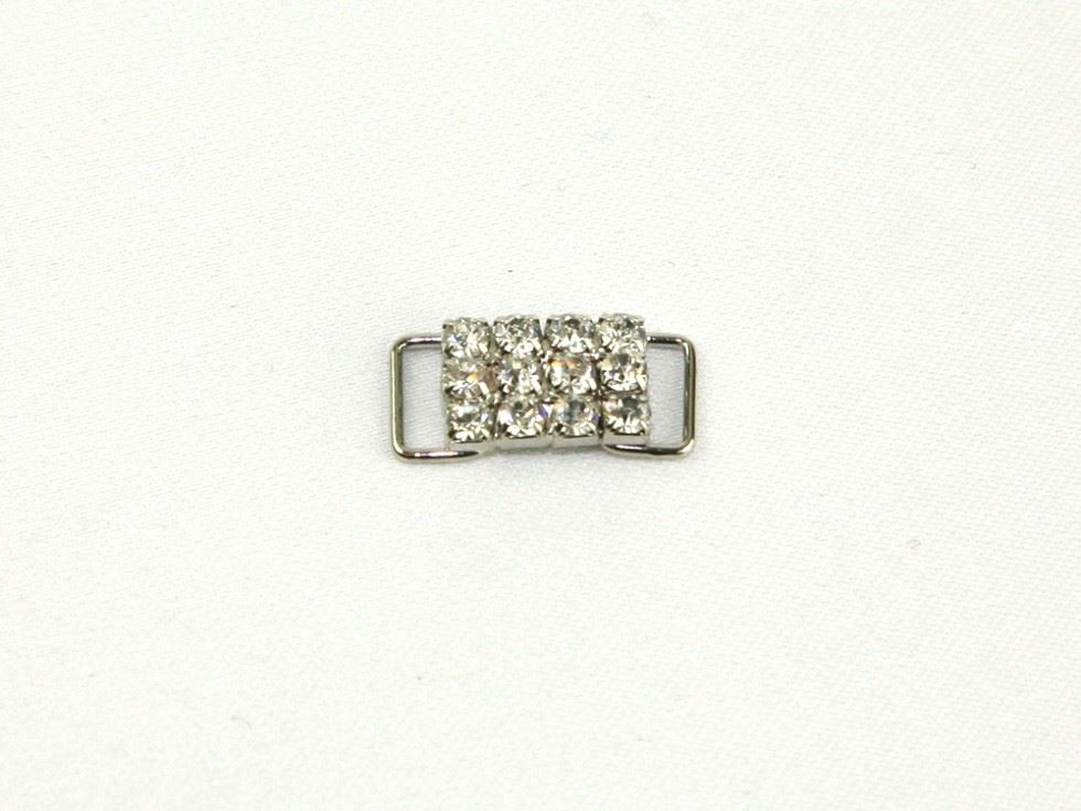 Diamante Link Connector Silver
 