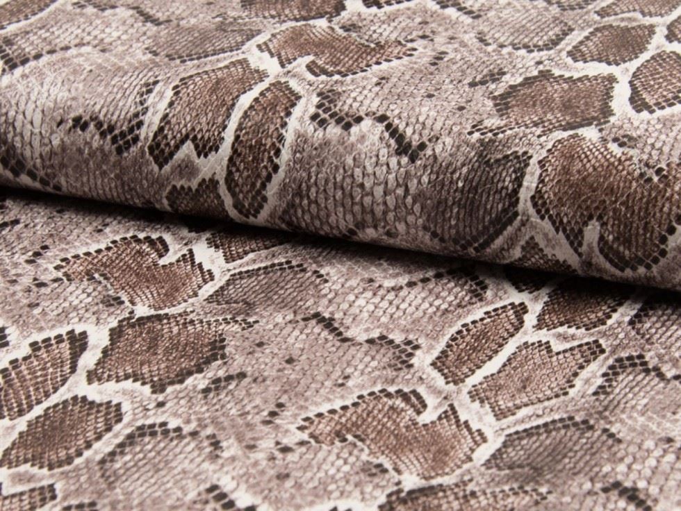 Deadstock Faux Leather Fabric Mocha
 