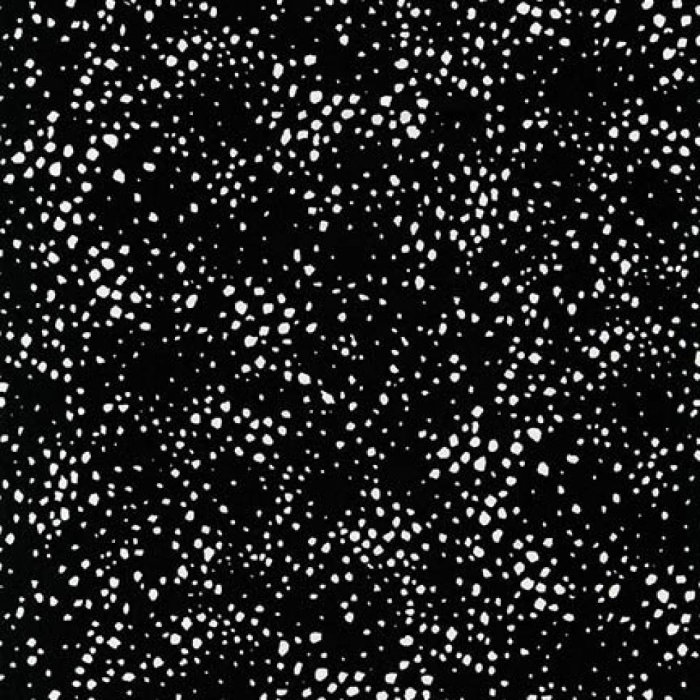 Robert Kaufman Black 100% Cotton Poplin Fabric