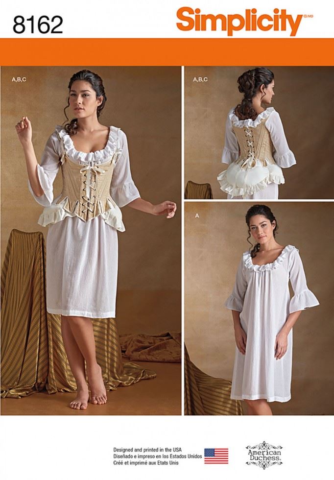 Simplicity Paper Sewing Pattern 8162
 