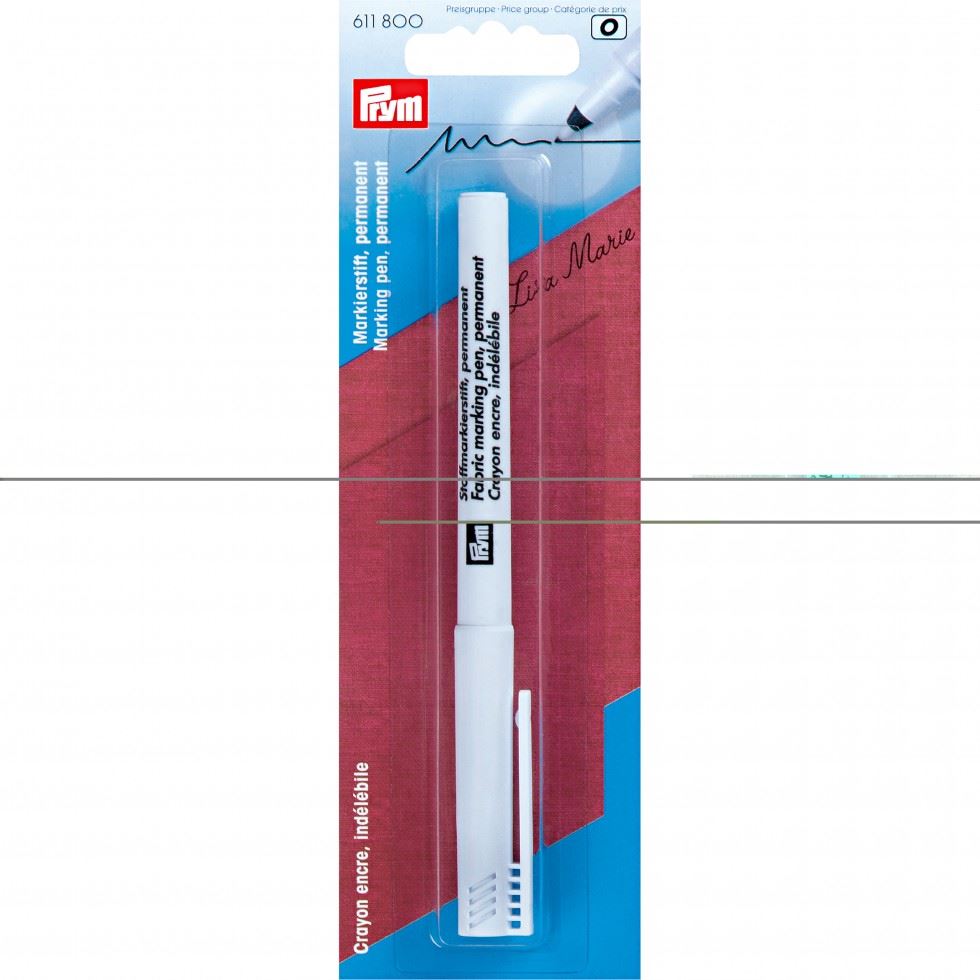 Prym Extra Fine Permanent Pen Black