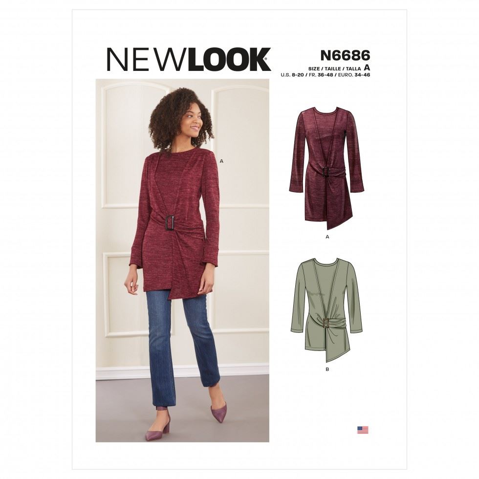 New Look Paper Sewing Pattern 6686
 