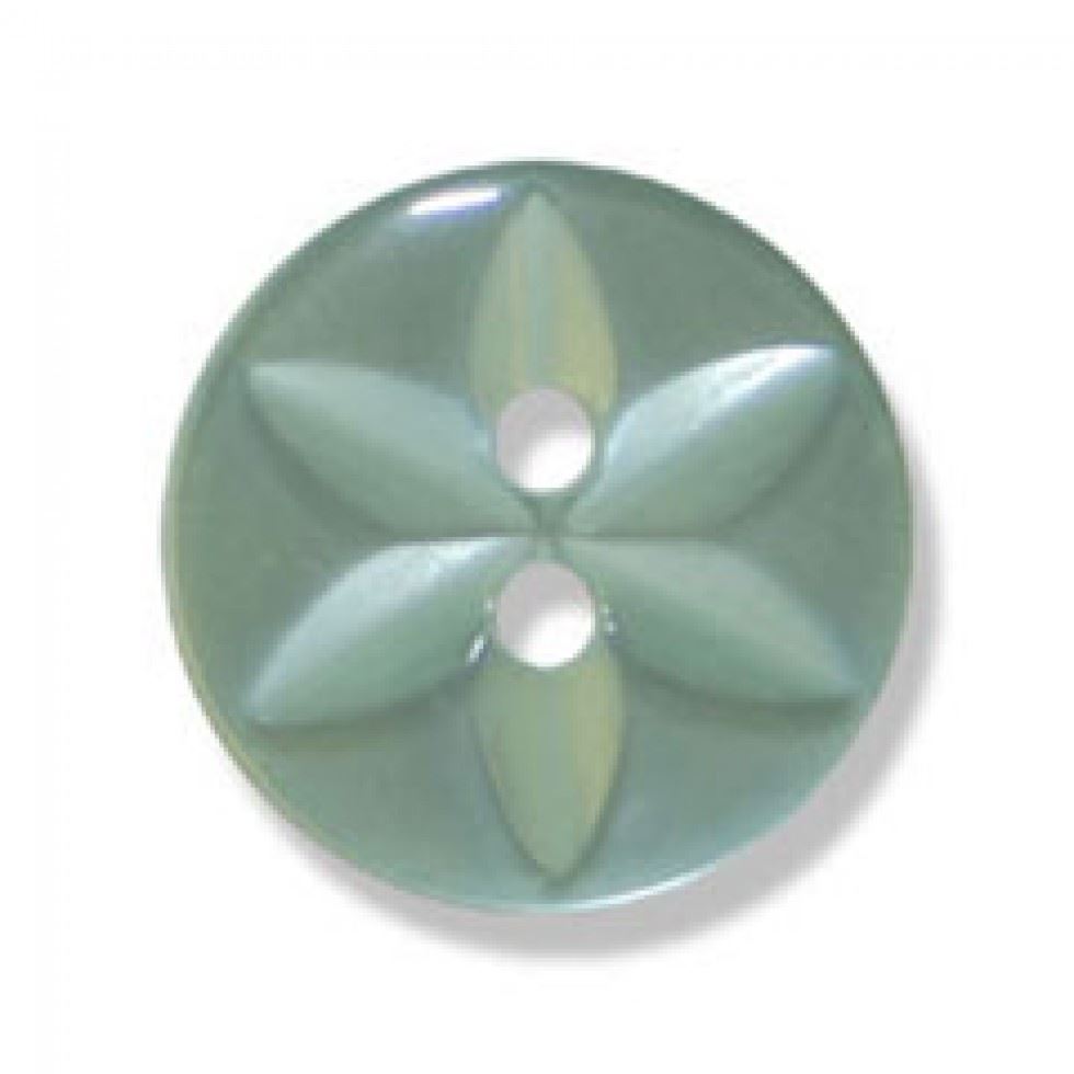 Trimits Dark Teal Polyester Star Buttons (Value Pack)