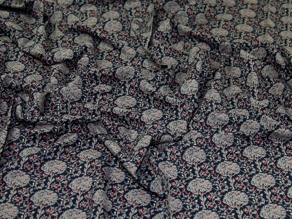 Cotton Lawn Fabric Black
 