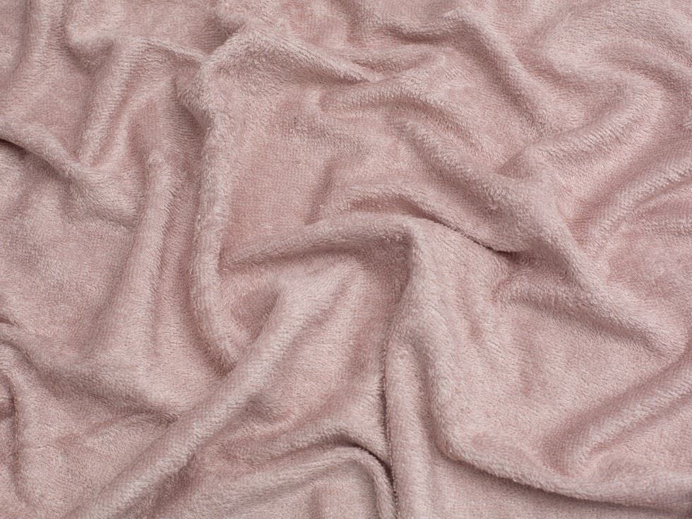 Minerva Core Range Rose Bamboo Towelling Fabric