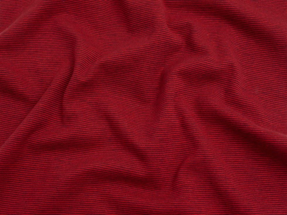 Minerva Core Range Burgundy Tubular Ribbing Stretch Knit Fabric