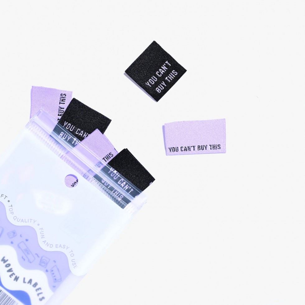 Kylie And The Machine You Cant Buy This Metallic Woven Labels