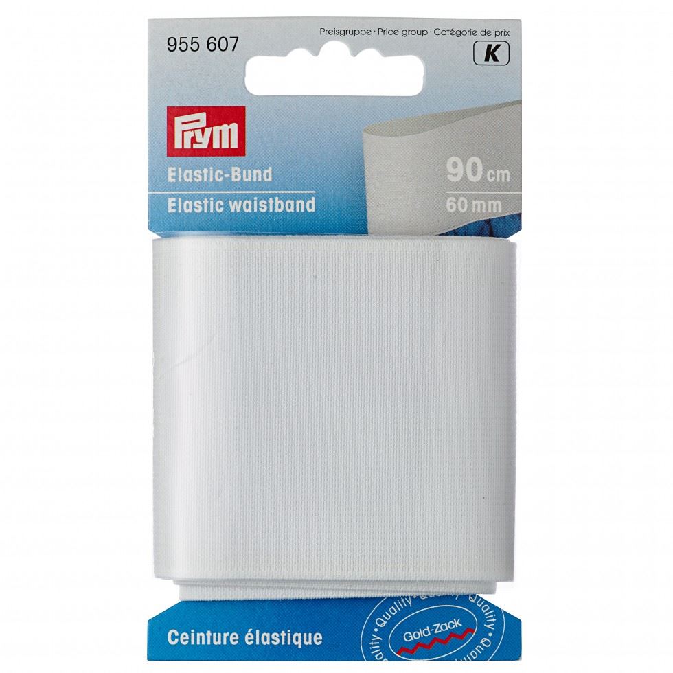 Prym White Elastic Waistband Tape