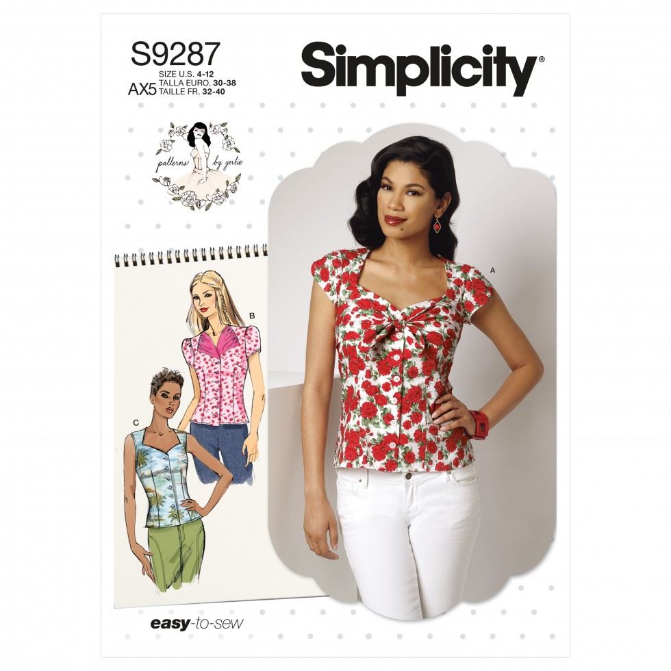 Minerva Sewing Pattern 9287 Simplicity Simplicity-9287-D5
