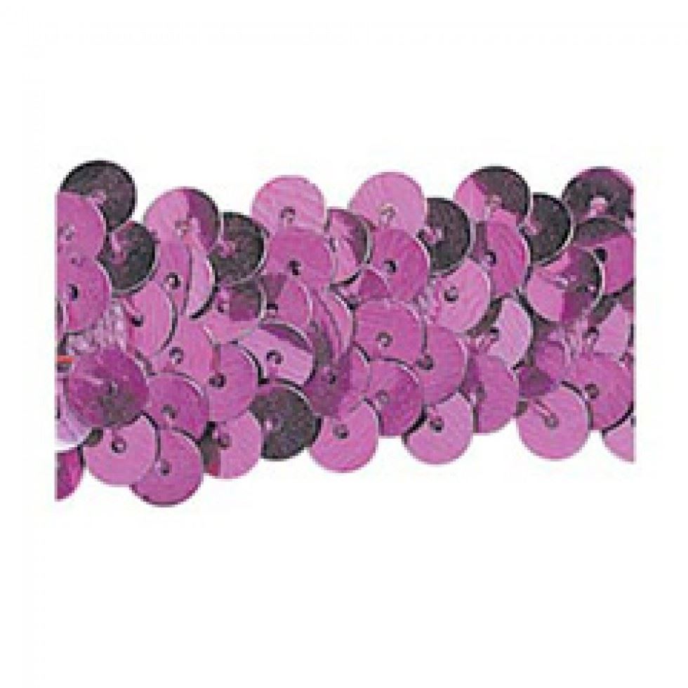 Trimits Stretch Sequins Trim Lavender
 