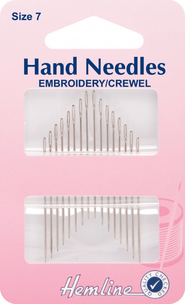 Hemline Embroidery Sewing Needles