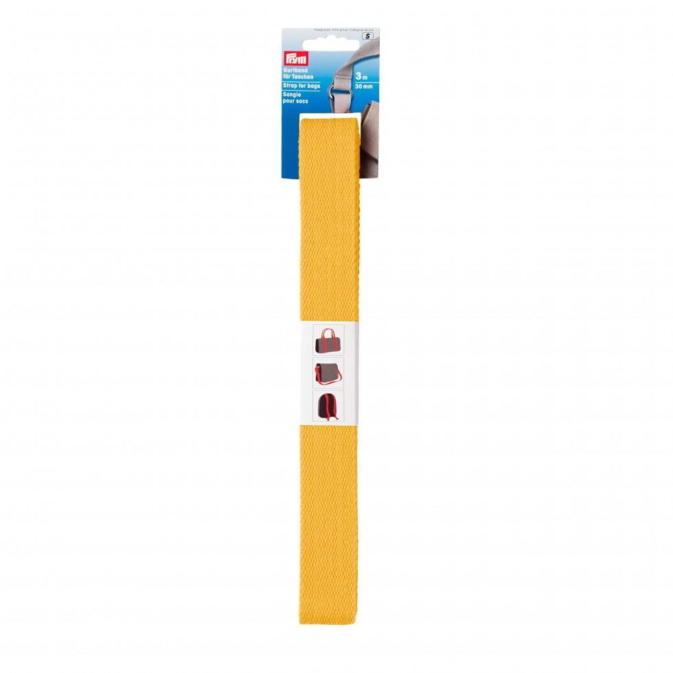 Prym Bag Strap Webbing Yellow
 