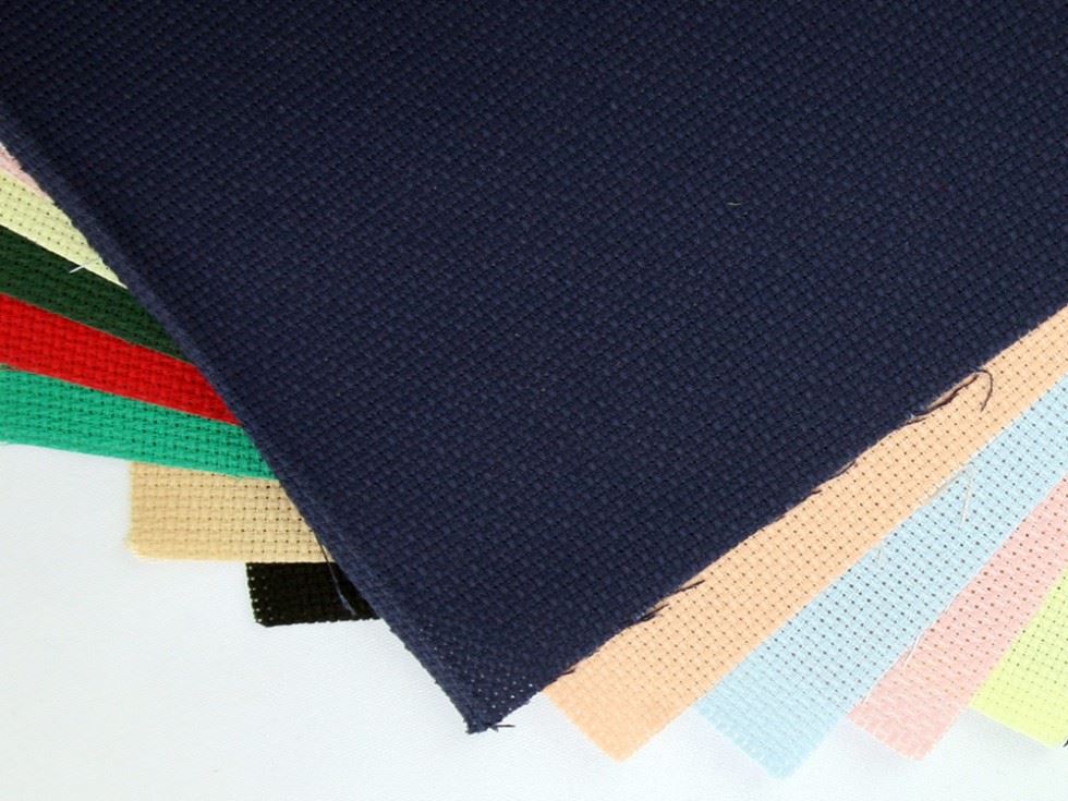 14 HPI Aida Cross Stitch Fabric Assorted Colour
