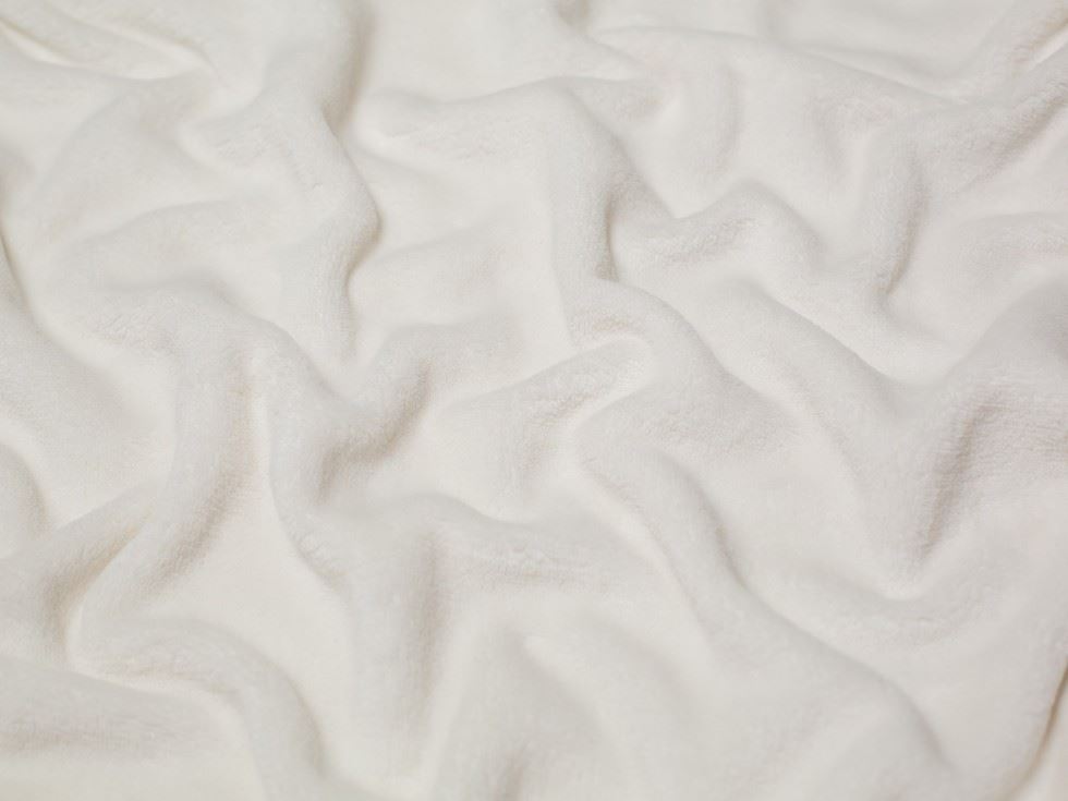Minerva Core Range Ivory Super Soft Plush Cuddle Fleece Fabric