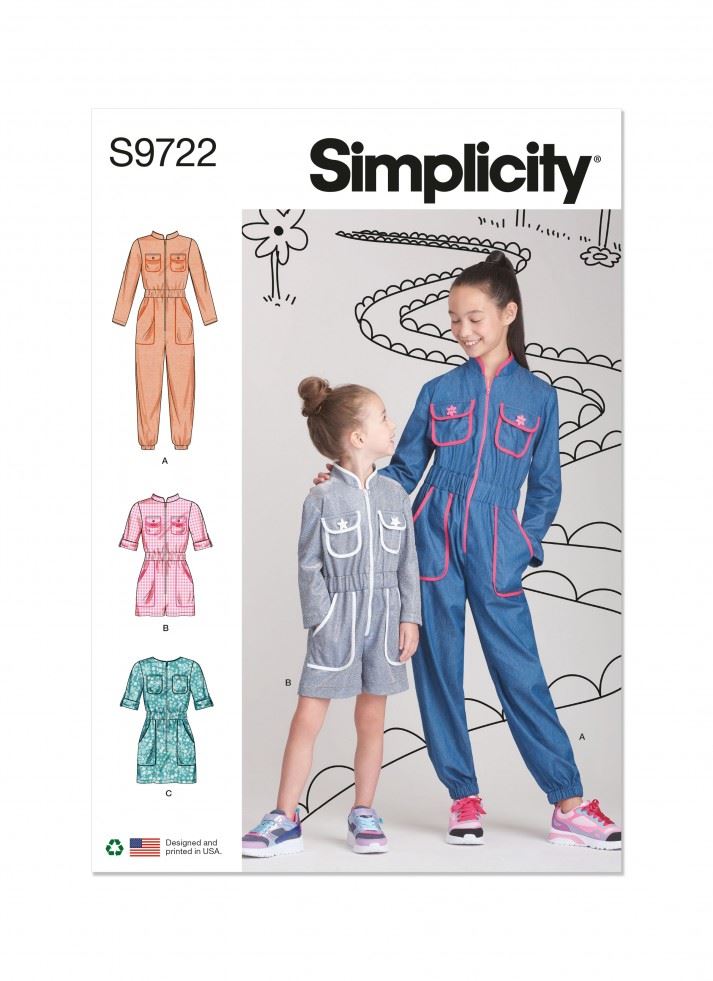 Simplicity Paper Sewing Pattern 9722
 