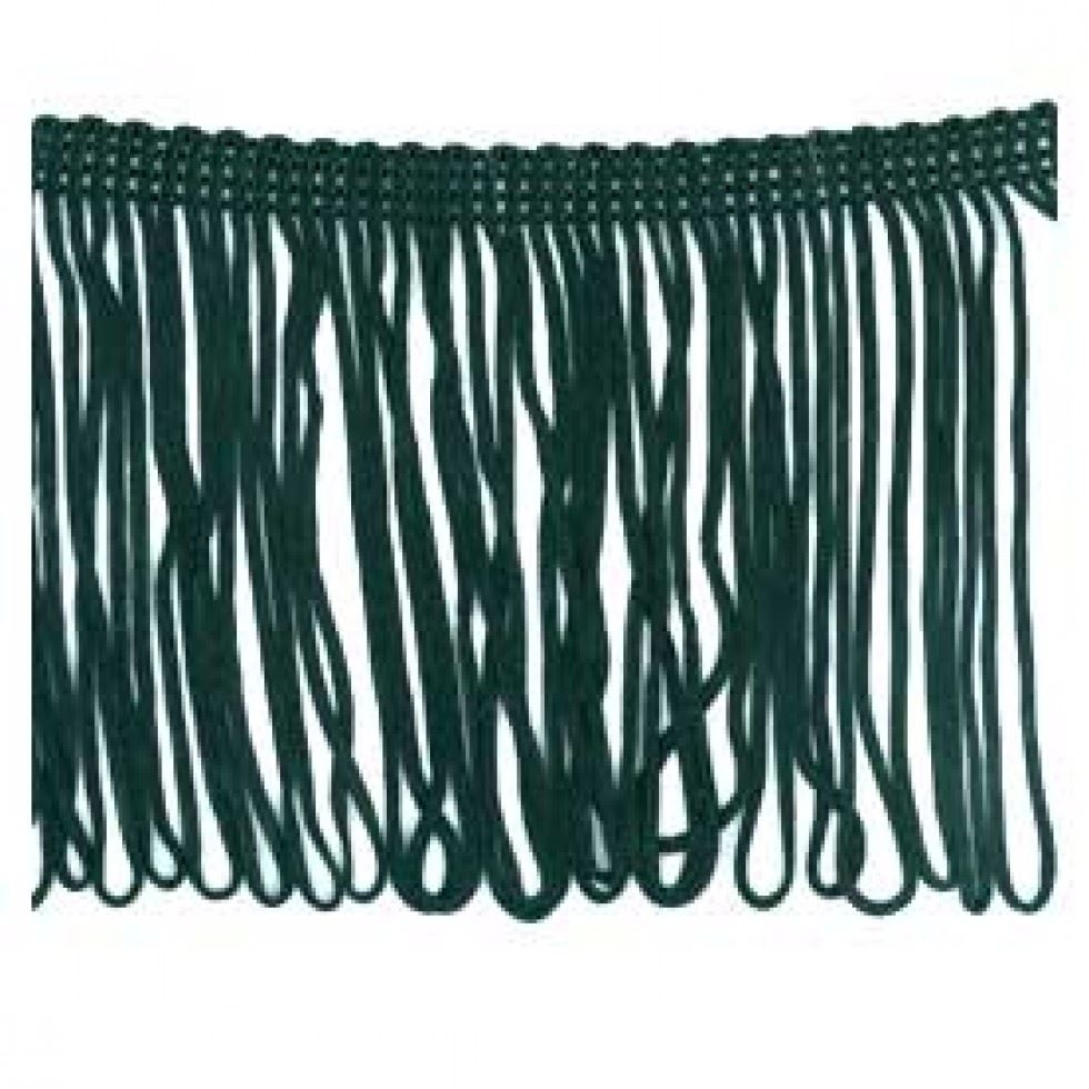 Loop Fringe Trim Red
 