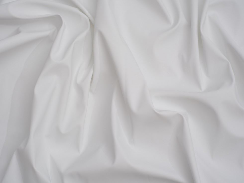 Minerva Core Range Waterproof Rubber PVC Vinyl Fabric White
 