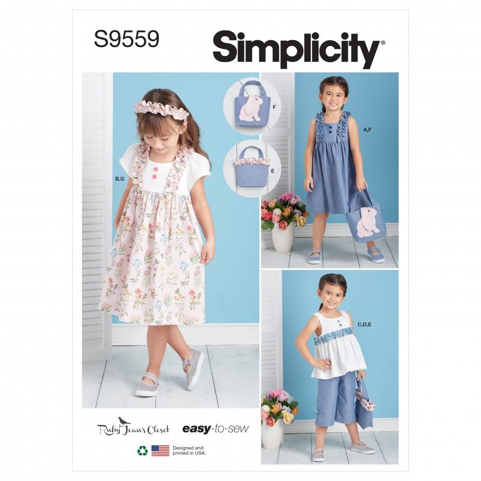 Minerva Sewing Pattern 9559 Simplicity Simplicity-9559-A