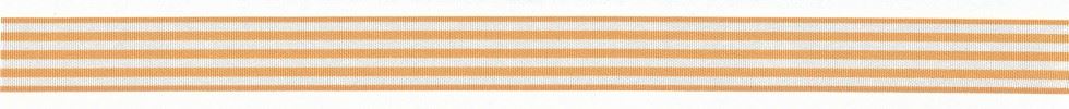 Berisfords Stripes Ribbon (Value Roll) 3104 Beige
 