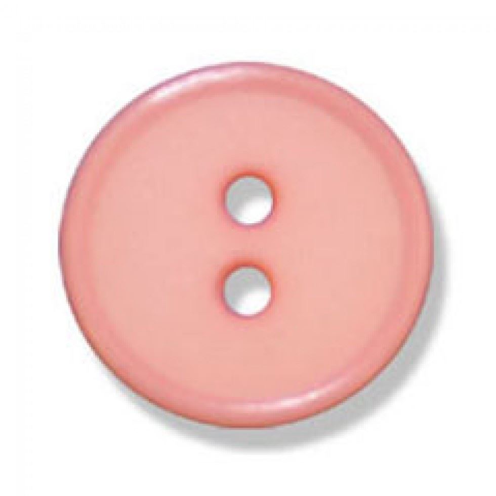 Trimits Pink Round Plastic Buttons (Value Pack)