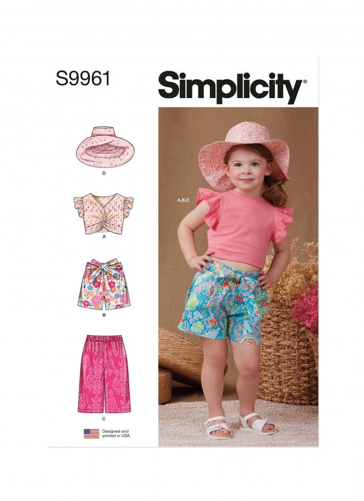 Simplicity Paper Sewing Pattern 9961
 
