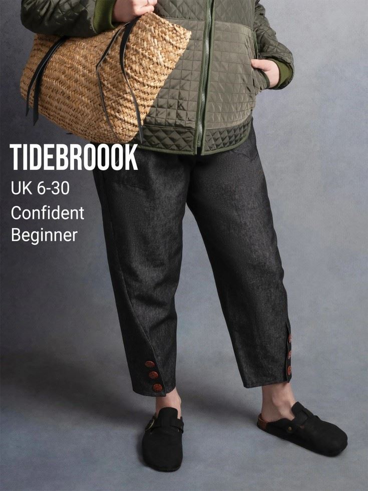 Sussex Seamstress Paper Sewing Pattern Tidebrook Trousers
 