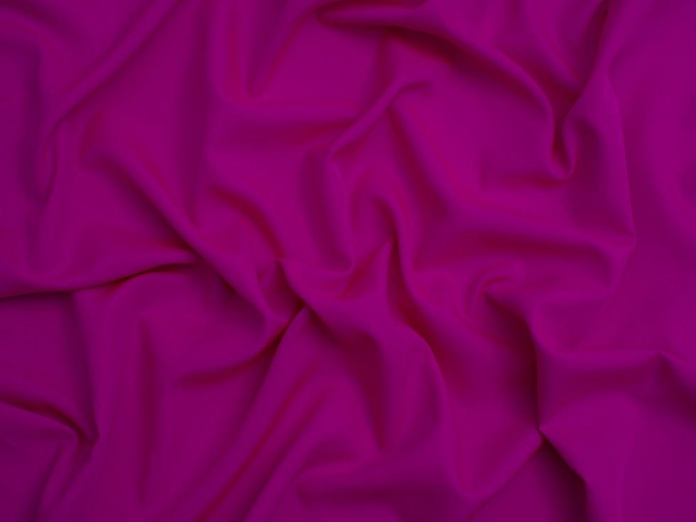 Minerva Core Range Bright Magenta Soft Touch Crepe Fabric